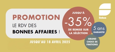 Les bonnes affaires de la marque SOKOA
